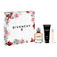 Givenchy L'interdit Gift Set 80ml EDP + 75ml Body Milk + 12.5 ml Mini