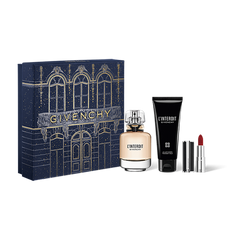 Givenchy L'Interdit 50ml EDP + 75ml Body Milk + Lipstick for Women GIFT SET
