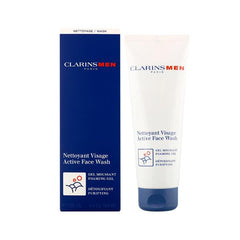 Clarins Active Face Wash Foaming Gel for Men 125ml