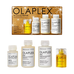 Olaplex In Good Repair Hair Kit: N4 Shampoo, N5 Conditioner, N3 Perfector & N7 Oil