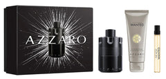 Azzaro The Most Wanted Intense 100ml EDP + 75ml Shower Gel + 10ml EDP Set for Men