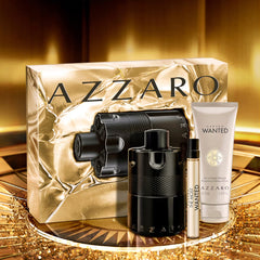 Azzaro The Most Wanted 100ml EDP + 10ml EDP + 75ml Shampoo Set for Men