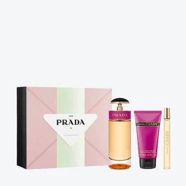 Prada Candy Gift Set 80ml EDP 50ml Body Lotion 10ml Mini Perfume Oasis
