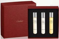Cartier Men's Discovery Set: Declaration 10ml EDT + Pasha Noire 10ml EDT + Pasha 10ml Parfum Gift Set