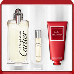 Cartier Declaration 100ml EDT + 10ml EDT + 100ml Shower Gel for Men Gift Set