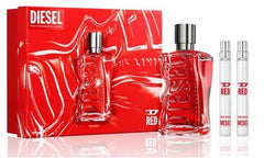Diesel D Red Set 100ml EDP + 2 x 10ml EDP Unisex Gift Set