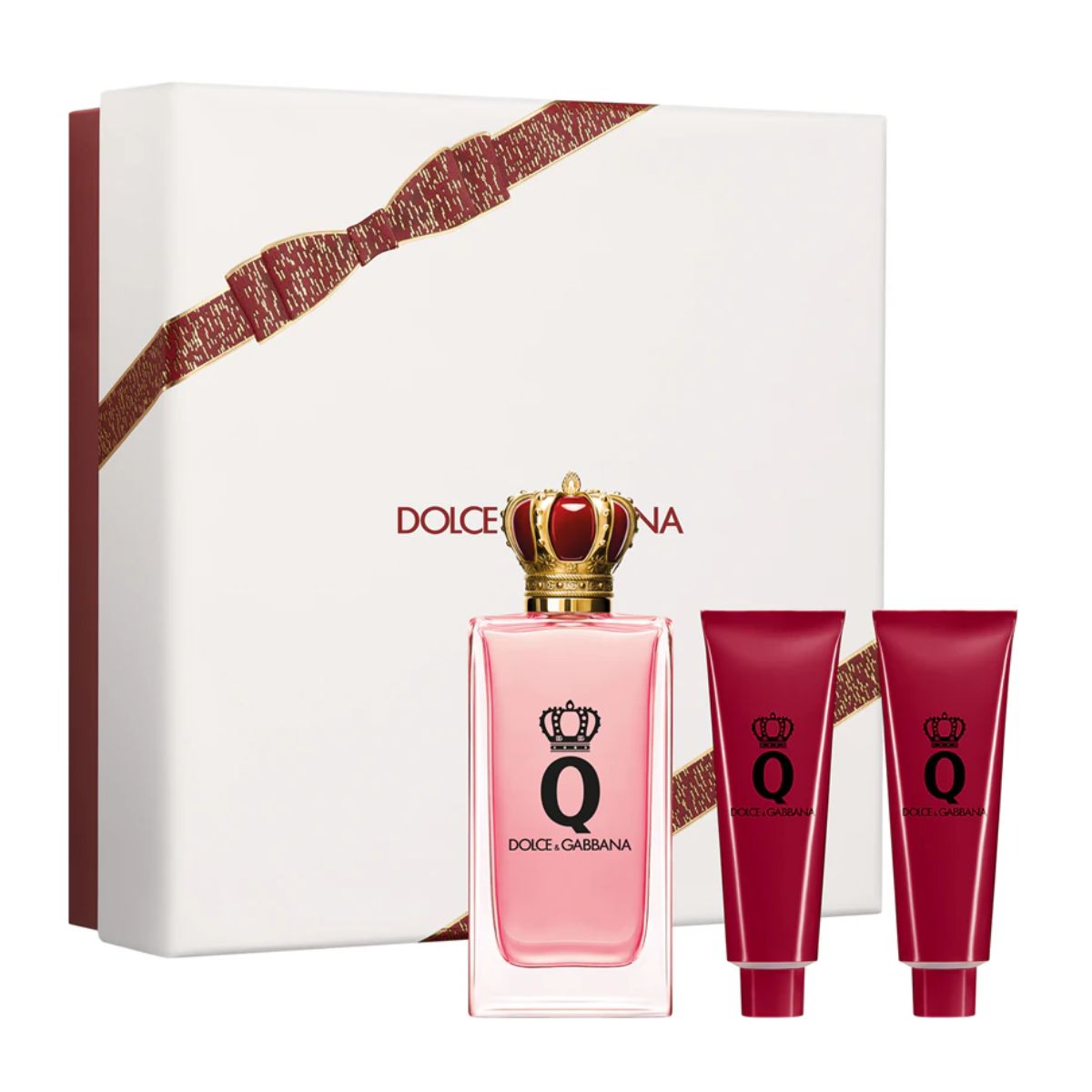 Dolce & Gabbana Q EDP Gift Set 100ml EDP + Shower Gel + Body Lotion - Perfume Oasis