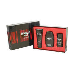 Guy Laroche Drakkar Noir 100ml EDT Gift Set + 150ml Deo Spray + 50ml Hair & Body Wash