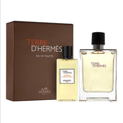 Hermes Terre D'Hermes 100ml EDT Spray + 80ml Shower Gel for Men Gift Set