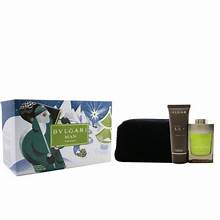 Bvlgari Man Wood Essence 100ml EDP Gift Set + 100ml After Shave + Pouch