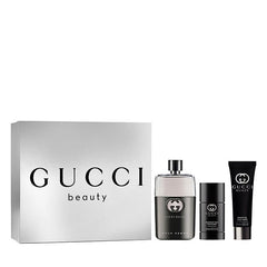 Gucci Guilty Pour Homme 90ml EDT + 50ml Shower Gel + 70g Deo for Men Gift Set