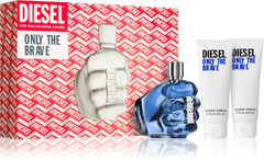 Diesel Only The Brave Gift Set 125ml EDT + 75ml Shower Gel x 2