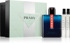 Prada Luna Rossa Ocean Gift Set 100ml EDT + 10ml Mini x2