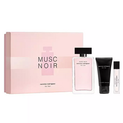 Narciso Rodriguez for Her Musc Noir Gift Set 100ml EDP + 50ml Body Lotion + Mini