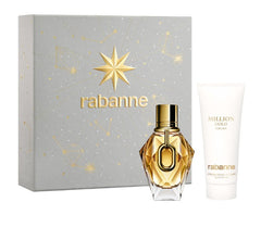Paco Rabanne Million Gold 50ml EDP + 100ml Body Lotion Set for Women