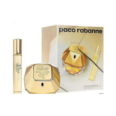 Paco Rabanne Lady Million 80ml EDP + 20ml Mini for Women Gift Set