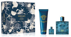 Versace Eros 100ml Parfum + 5ml Parfum + 150ml Shower Gel for Men Gift Set