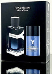 YSL Yves Saint Laurent Y 100ml EDP + 75g Deo Stick for Men Gift Set