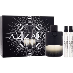 Azzaro The Most Wanted Intense 100ml EDT + 2 x 10ml EDT Mini for Men Gift Set