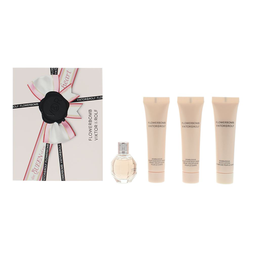 Viktor & Rolf Flowerbomb 4 Piece Mini Gift Set - Perfume Oasis