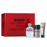 Hugo Boss Hugo Man 125ml EDT + 75ml Deodorant Stick + 50ml Shower Gel for Men Gift Set