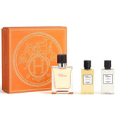 Hermes Terre d’Hermès 50ml EDT + 40ml Shower Gel + 40ml Aftershave Lotion for Men Gift Set