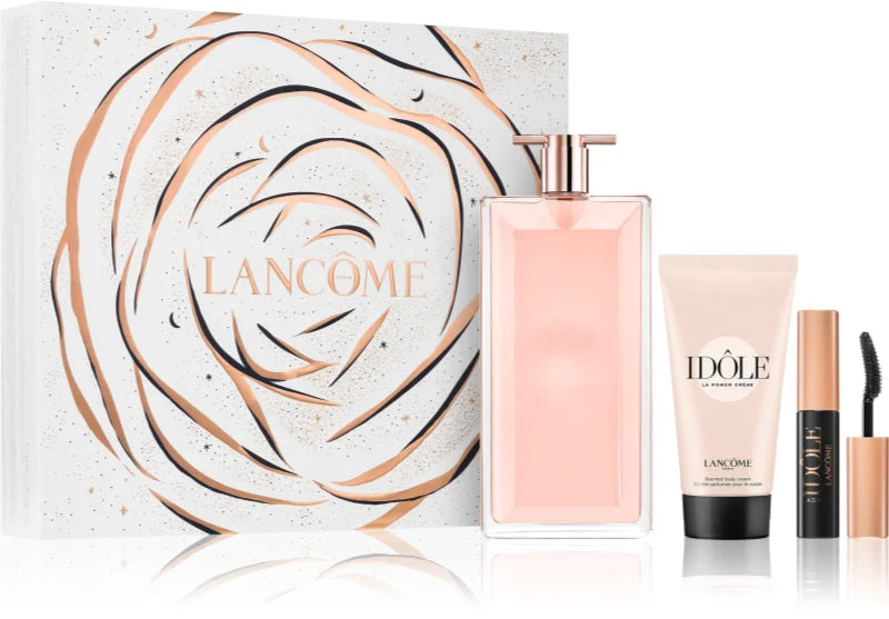 Lancome Idole Gift Set for Women 50ml EDP Body Lotion Mascara