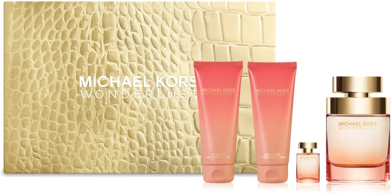 Michael Kors Wonderlust Gift Set 100ml EDP 100ml Shower Gel 100ml Perfume Oasis