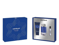 Montblanc Explorer Ultra Blue 100ml EDP + 7.5ml EDP Mini + 100ml Shower Gel for Men Gift Set