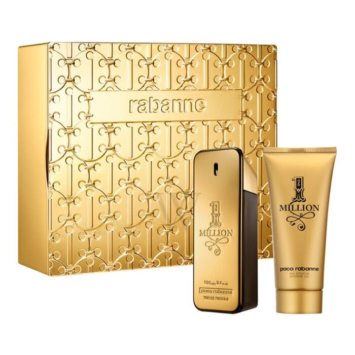 Paco Rabanne One Million Gift Set for Men 100ml EDT Spray 100ml Show Perfume Oasis