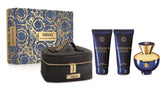 Versace Dylan Blue Gift Set 100ml EDP + 100ml Shower Gel + 100ml Body Lotion + Bag