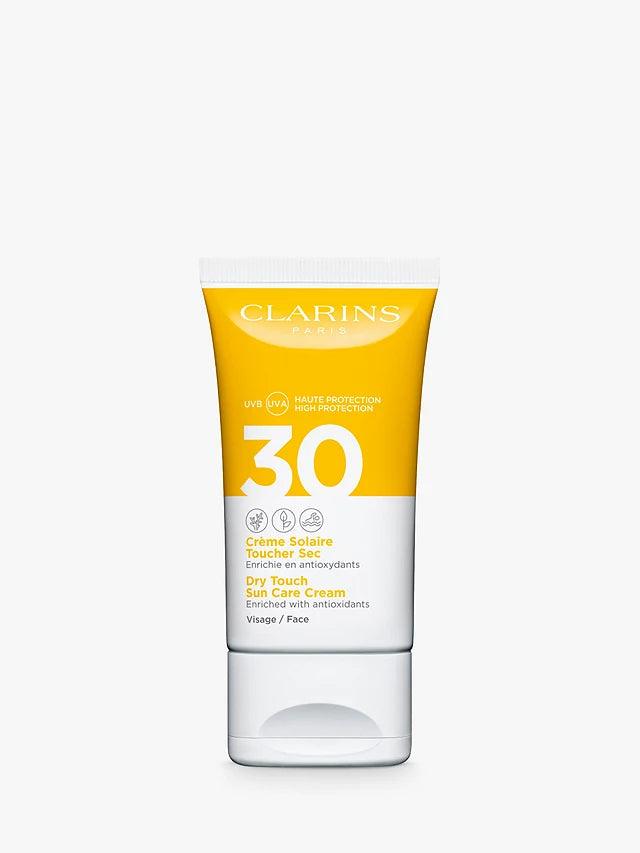 Clarins Dry Touch Sun Care Cream SPF30 Face 50ml - Perfume Oasis