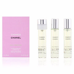 Chanel Chance Eau Fraiche EDT 3 x 20ml Refills Twist & Spray - Perfume Oasis