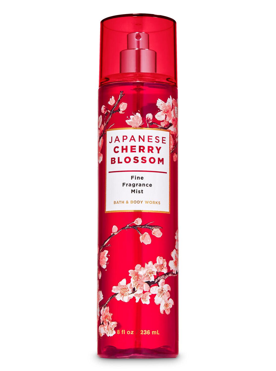 Cherry Blossom How To Use Body Splash Spray Bath Body Works