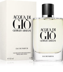Armani Acqua di Gio Eau de Parfum Refillable for Men - Perfume Oasis