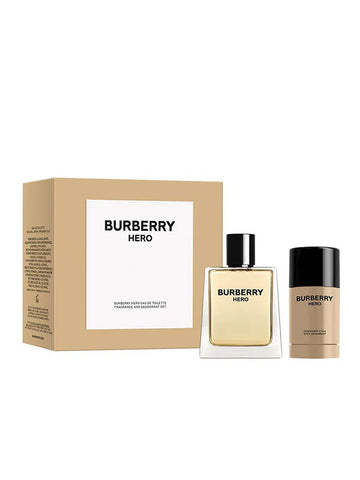 Burberry Hero 100ml EDT + 75ml Deo Stick for Men Gift Set