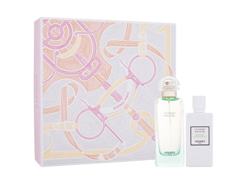 Hermes Un Jardin Sur Le Nil 100ml EDT + 80ml Body Lotion GIFT SET