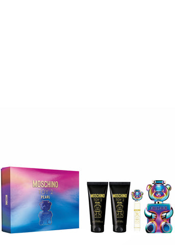 Moschino Toy 2 Pearl 100ml EDP for Women Gift Set + 100ml Shower Gel + 100ml Body Lotion + 10ml EDP Mini