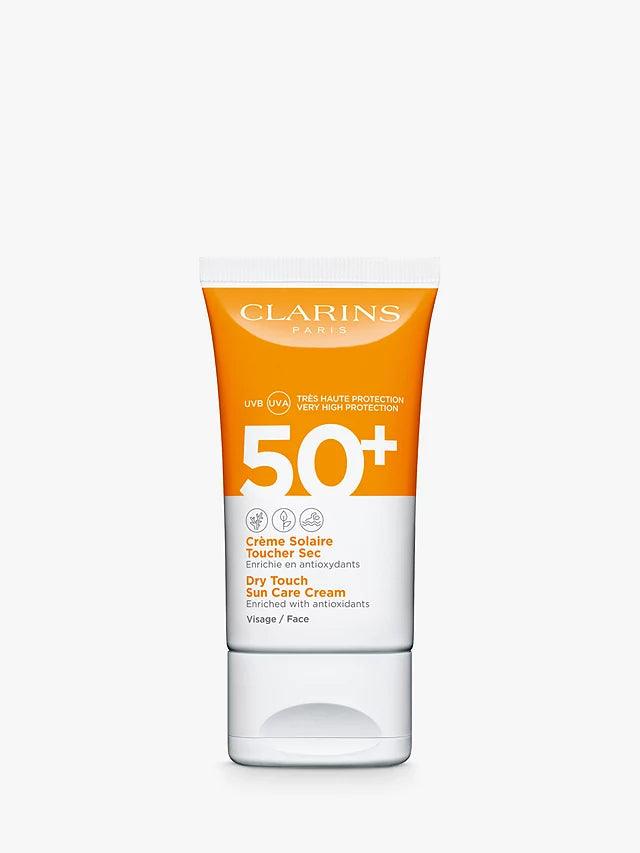Clarins Dry Touch Sun Care Cream Spf50 Face 50 ml - Perfume Oasis