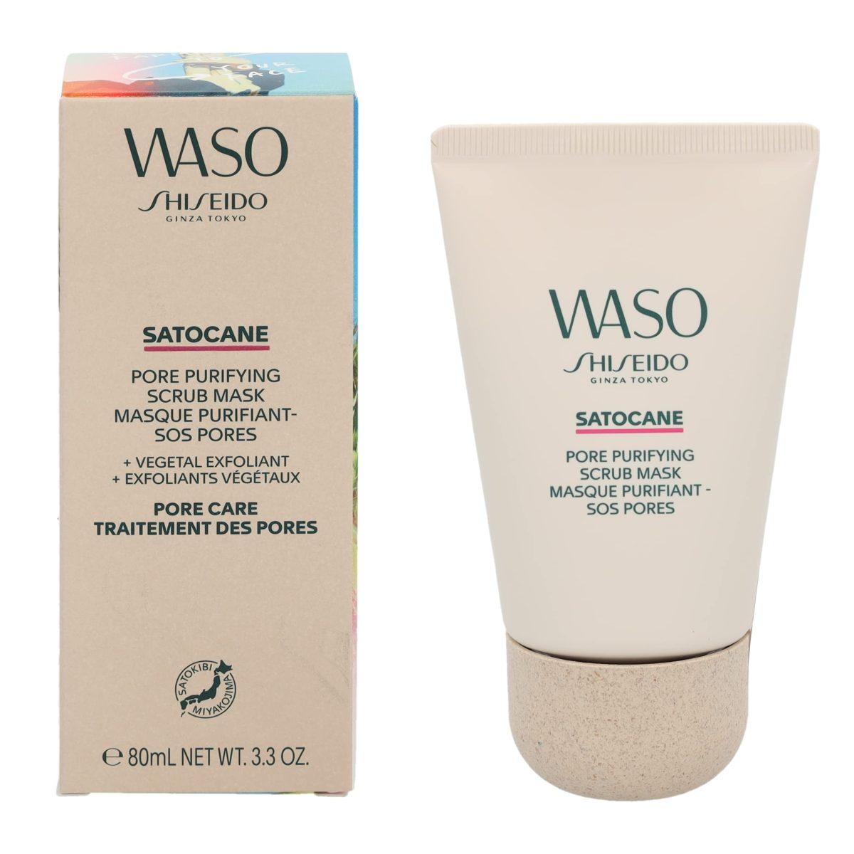 Shiseido Waso Satocane Mascarilla Exfoliante Purificadora de Poros