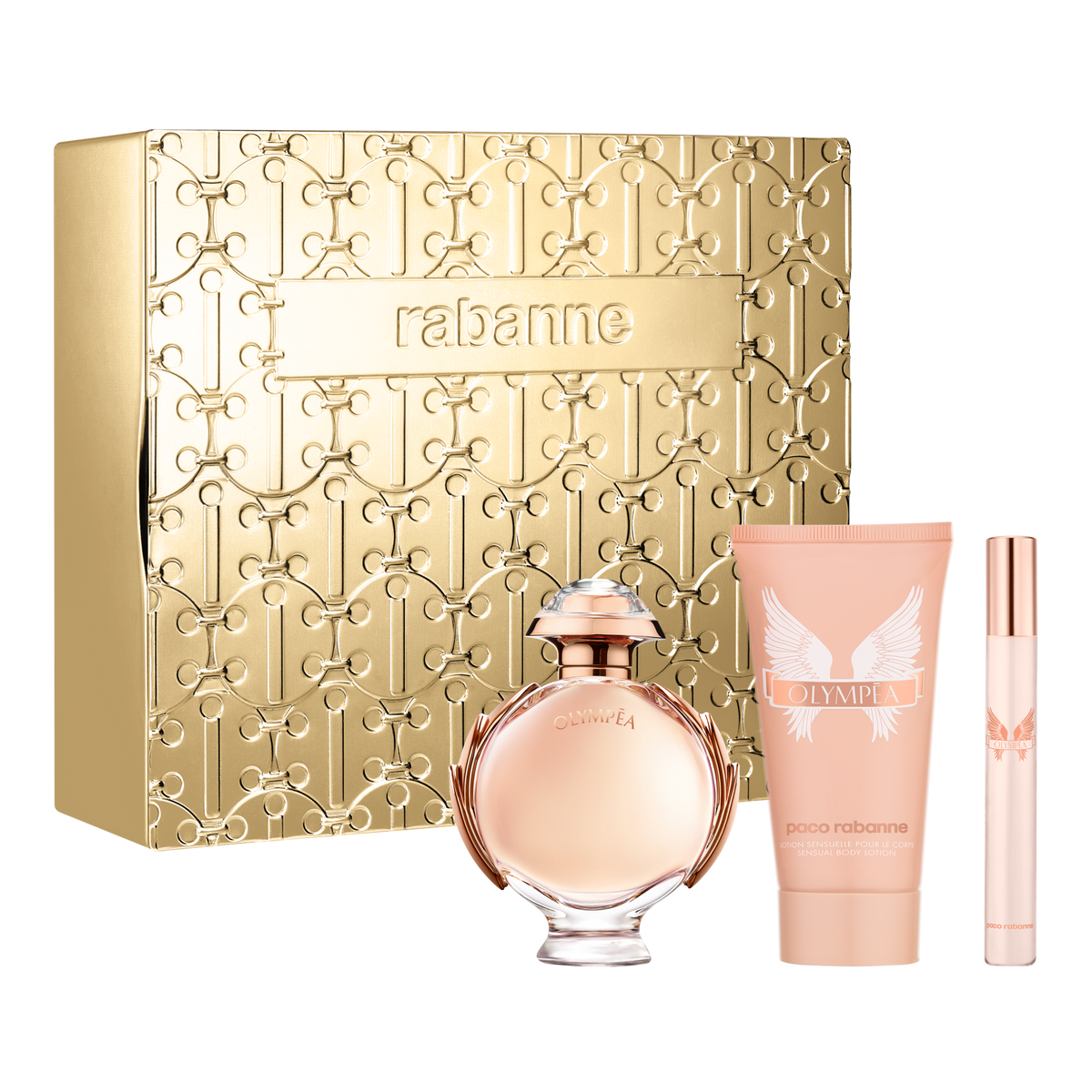 Paco Rabanne Olympea 50ml EDP + 75ml Body Lotion + 10ml EDP Mini for Women Gift Set