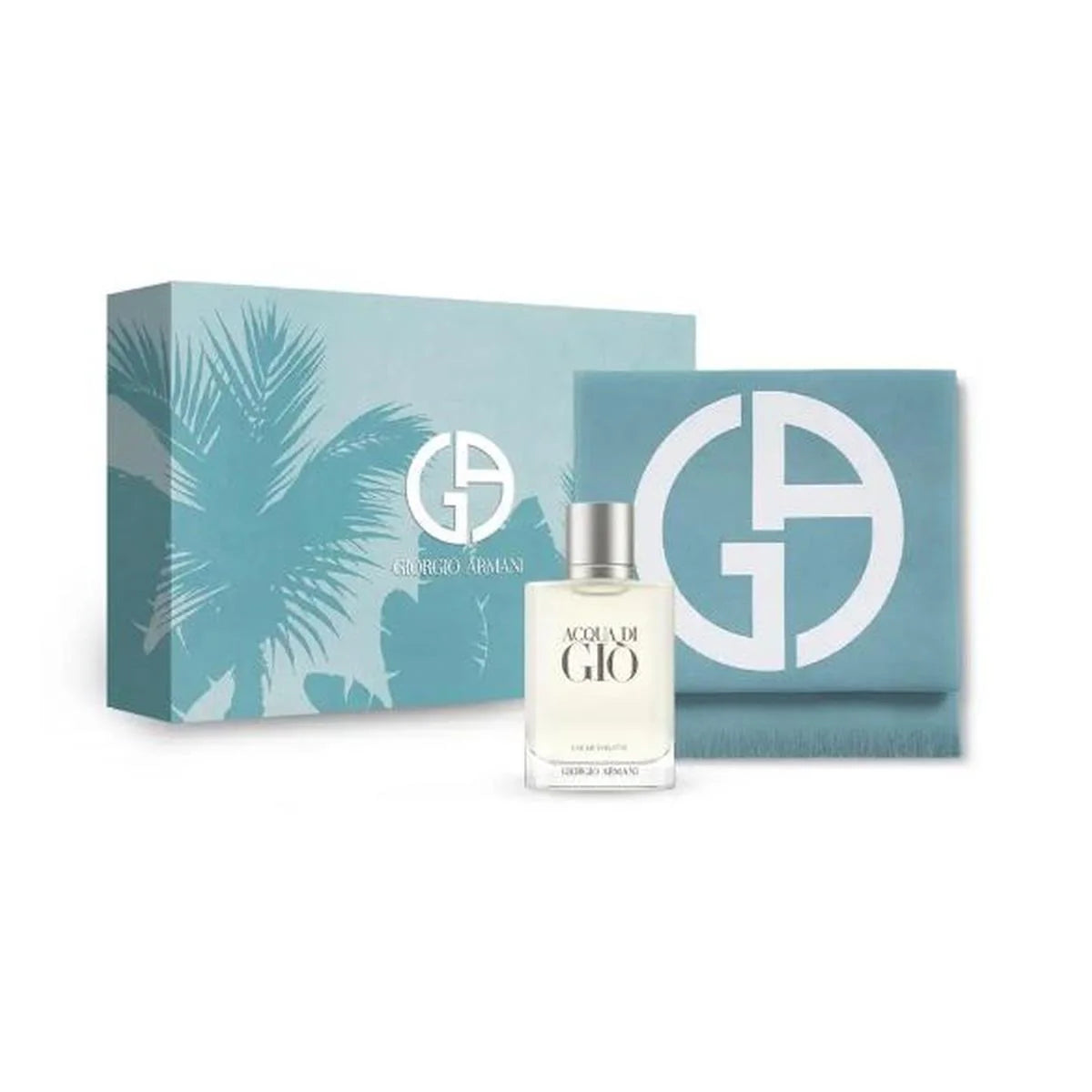 Giorgio Armani Acqua Di Gio Pour Homme 100ml EDT + Beach Towel for Men Gift Set