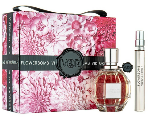 Viktor & Rolf Flowerbomb Eau de Parfum 50ml Gift Set + 10ml Mini EDP