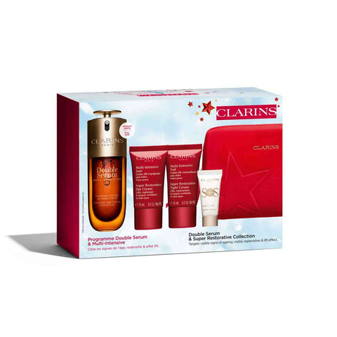 Clarins Double Serum & Super Restorative Collection