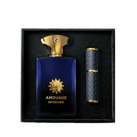 Amouage Interlude 100ml EDP + 10ml Mini EDP for Men Gift Set