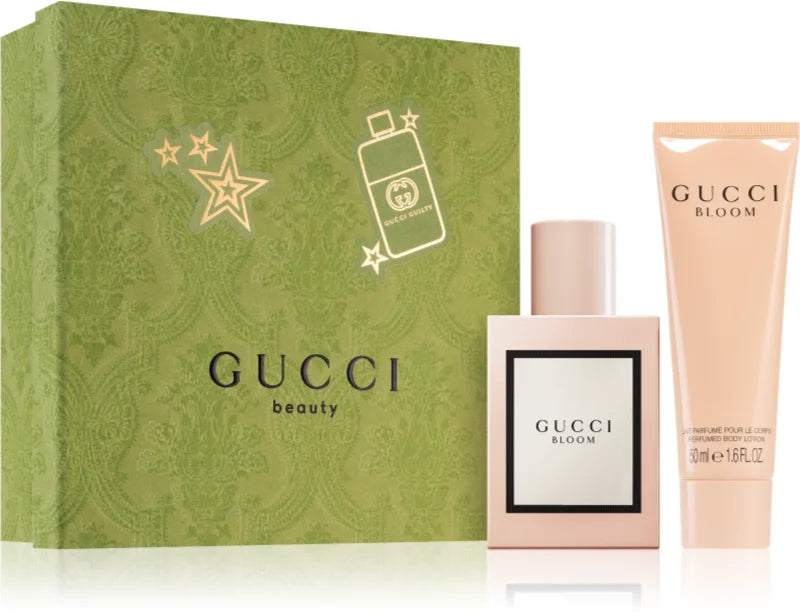 Gucci Bloom 50ml EDP Gift Set 50ml Body Lotion Perfume Oasis