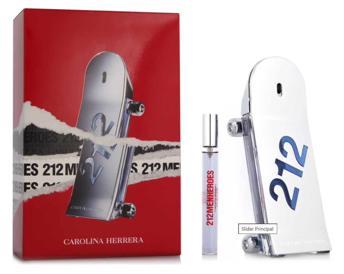 Carolina Herrera 212 Heroes 90ml EDT + 10ml EDT set for Men