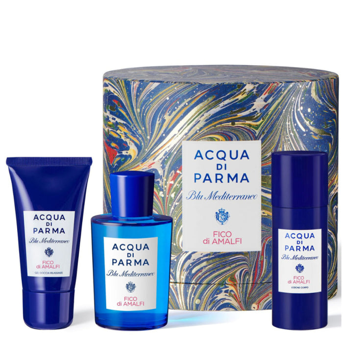 Acqua di Parma Blu Mediterraneo - Fico di Amalfi Gift Set 75ml EDT + 40ml Shower Gel + 50ml Body Lotion