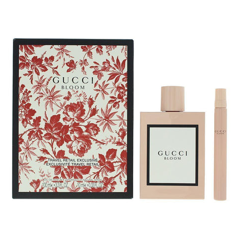Gucci Bloom Gift Set 100ml EDP + 10ml Mini - Perfume Oasis