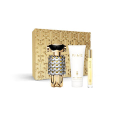 Paco Rabanne Fame 80 ml EDP Spray + Loción corporal 100 ml + Mini 10 ml